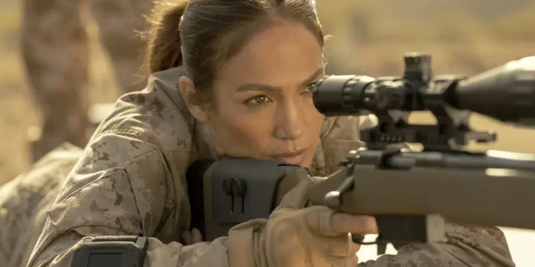Jennifer Lopez in a scene from "The Mother"