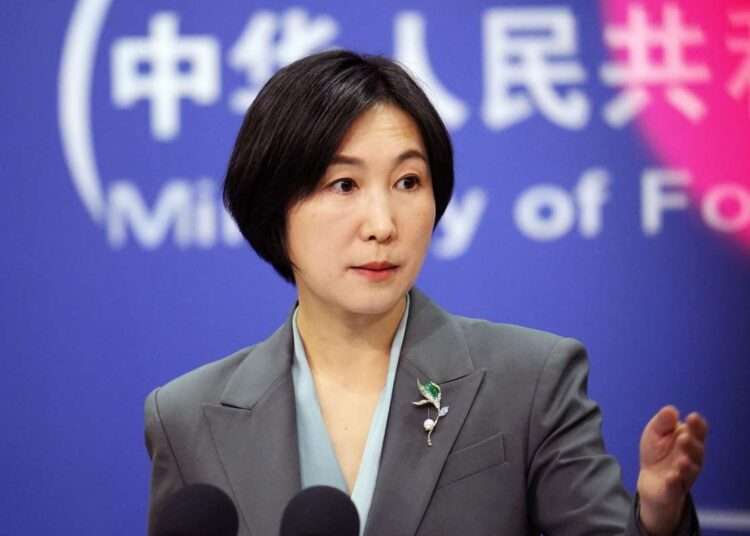 Beijing Declines Meeting Between U.S, Chinese Defense Chiefs 1 Mao Ning, Chinese Foreign Ministry Spokesperson.