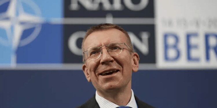 Latvian Lawmakers Select Foreign Minister As New President 1 Latvia's President elect, Edgars Rinkevics.