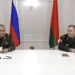Shoigu and Khrenin Ink Deal On Deploying Tactical Nuclear Weapons In Belarus 14 Russian Defense Minister Sergei Shoigu, left, and Belarusian Defense Minister Viktor Khrenin speak to the media after a session of the Council of Defense Ministers of the Collective Security Treaty Organization (CSTO) in Minsk, Belarus, Thursday, May 25, 2023.
