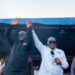 President Akufo-Addo (right) and Ernest Anim, Kumawu MP elect (left)