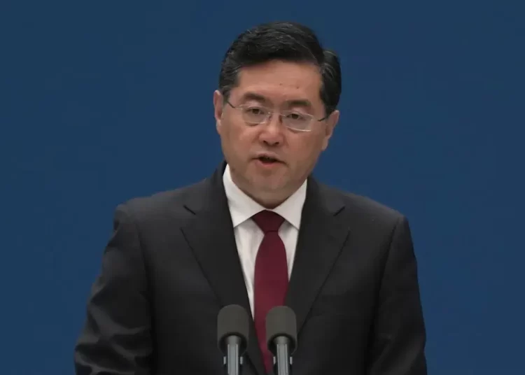Qin Gang, China's Foreign Minister.