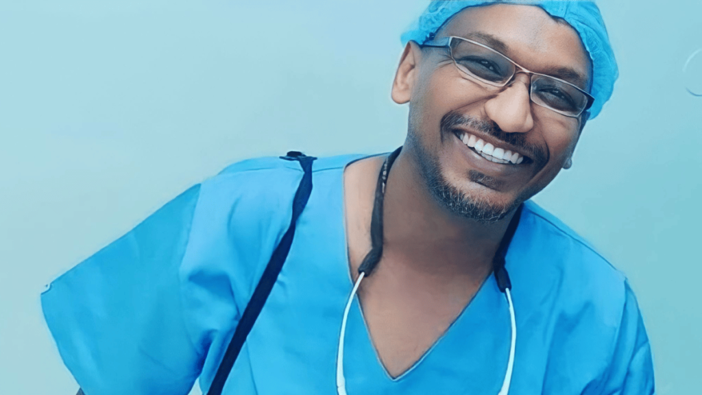 sudanese doctor arrested humanitarian crisis