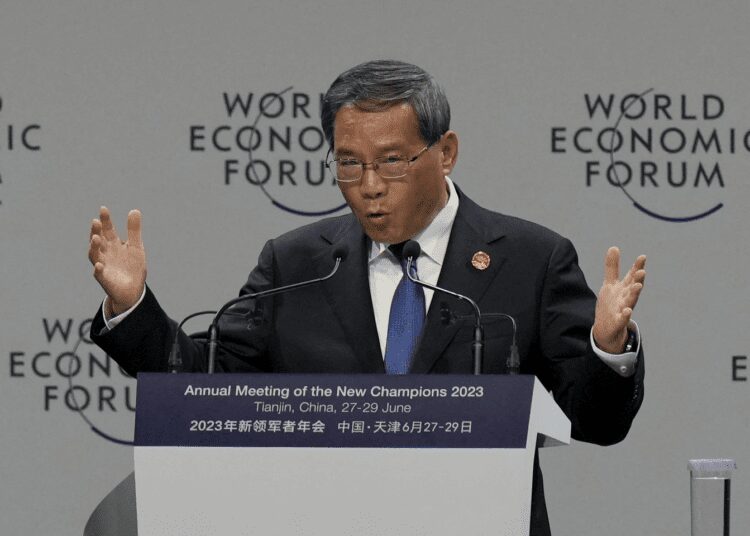 China’s Economic Growth Accelerates In Latest Quarter 1 Chinese Premier, Li Qiang.