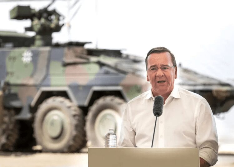 Germany To Deploy 4,000 Troops To Lithuania 1 German Defense Minister, Boris Pistorius.