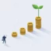 Ghana Stock Market Investors Cash In Recent Gains 14 96399491 businessman looking for investment opportunity standing on money growth graph profit stock market