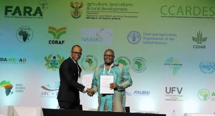 AfBC FARA sign MoU to boost agribusiness in Africa 1140x621 1 696x379 1