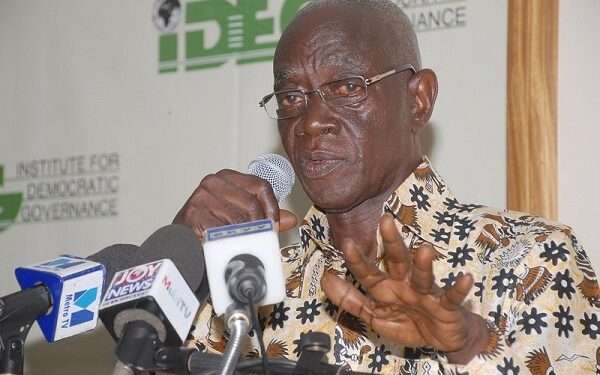 Collation Centres Are The Most Vulnerable Points In Manipulating Election Results- Dr Afari-Gyan 1 Former chairman of the Electoral Commission (EC), Dr Kwadwo Afari Gyan.
