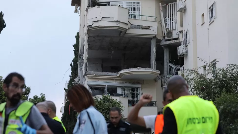 An Israeli woman was killed when a Palestinian rocket hit an apartment building in the Israeli city of Rehovot on 11 May