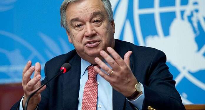 Cease All Settlement Activities, Guterres Fumes 1 UN Secretary-General fumes at Israel for raiding Palestinian Camps.