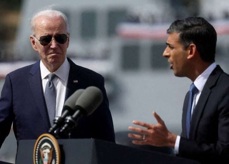Sunak To Discuss Trade Issues With Biden 1 President of Us, Joe Biden and Prime Minister of UK, Rishi Sunak