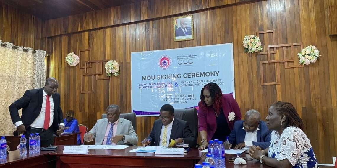 GNCCI Signs Agreement with CSIR to Kick Start Industrial Innovation Expo 1 GNCCI Signs Agreement with CSIR to Kick Start Industrial Innovation Expo