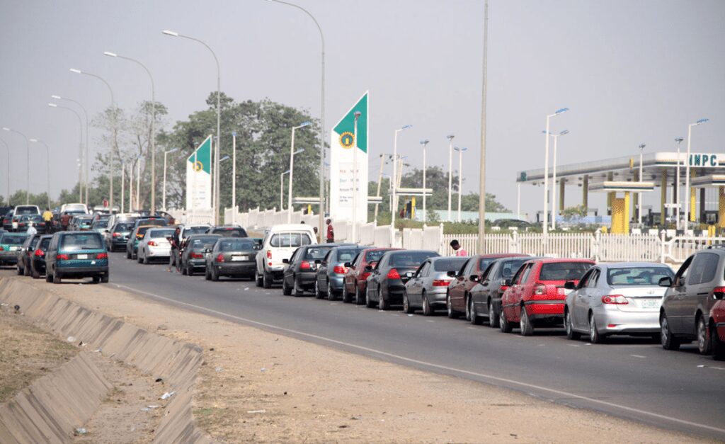 Bola Tinubu’s First Decision As President 4 Fuel Subsidy Removal Leads to Queues in Nigeria
