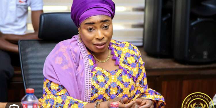 School Feeding Caterers Not All NPP Members- Minister of Gender 1 Lariba Zuweira Abudu, Minister of Gender, Children, and Social Protection