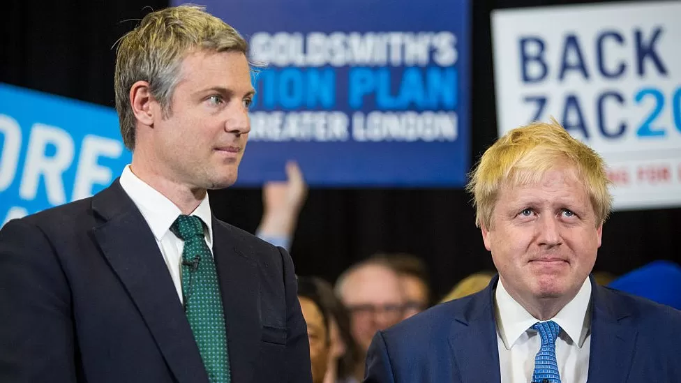 Lord Goldsmith is a close ally of Boris Johnson who supported his 2016 London mayoral bid