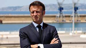 Emmanuel Macron, French President.