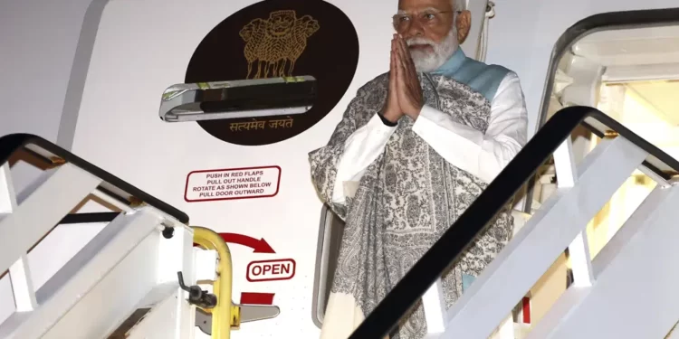 Indian Prime Minister, Narendra Modi.