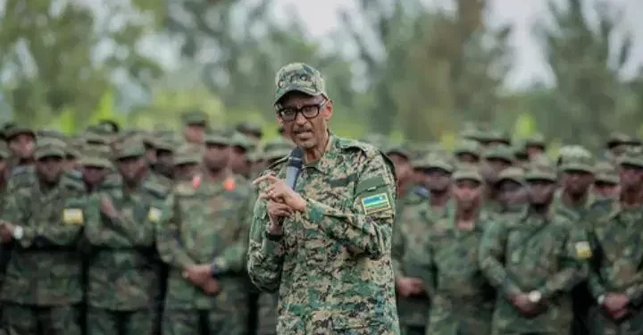 Paul Kegame, President of Rwanda.
