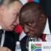 South Africa: Government Fails To Meet Court Deadline To Answer DA's Suit 11 Vladimir Putin, Russia President (left), Cyril Ramaphosa, President of South Africa.