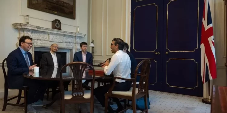 Sunak Scheduled For An AI Conference At Bletchley Park. 1 Rishi Sunak in a meeting with Tech giants, during his trip to the United States.