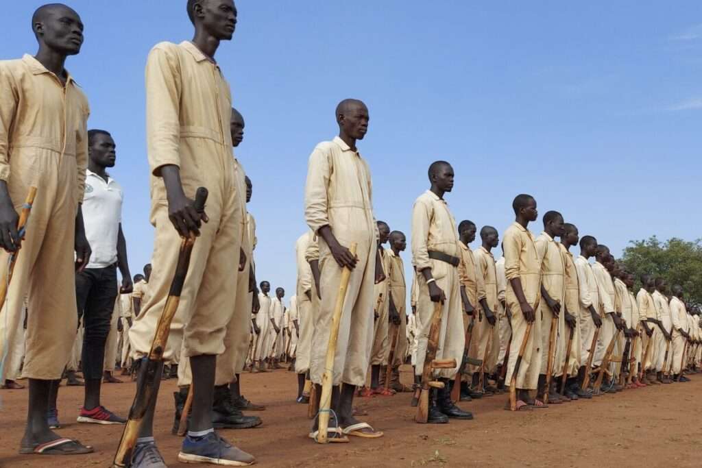 South Sudan Military Training camps