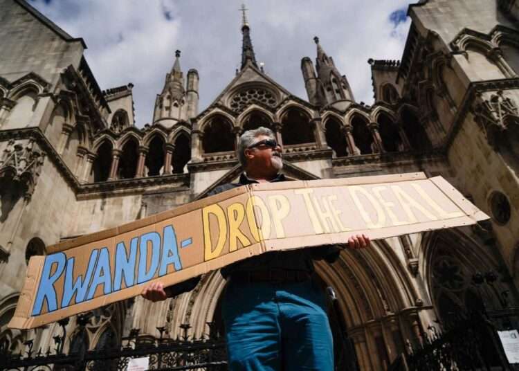 UK-Rwanda Asylum Plans Declared Unlawful 1 UK appeals court rules that plan to send asylum seekers to Rwanda is unlawful.