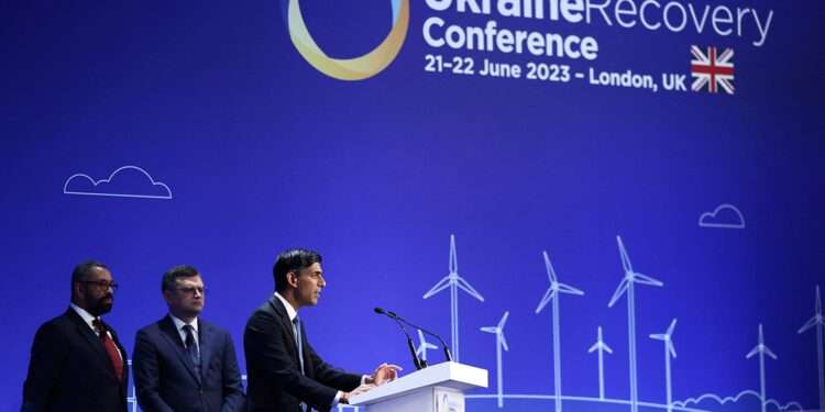 Western Allies Meet For Ukraine’s Post War Economic Recovery 1 Ukraine Recovery Conference.