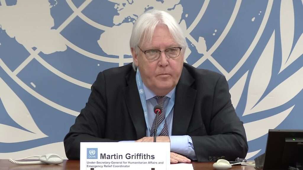 Undersecretary General Martin Griffiths