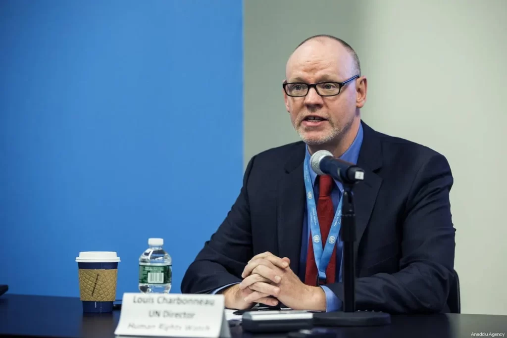 United Nations director at Human Rights Watch Louis Charbonneau