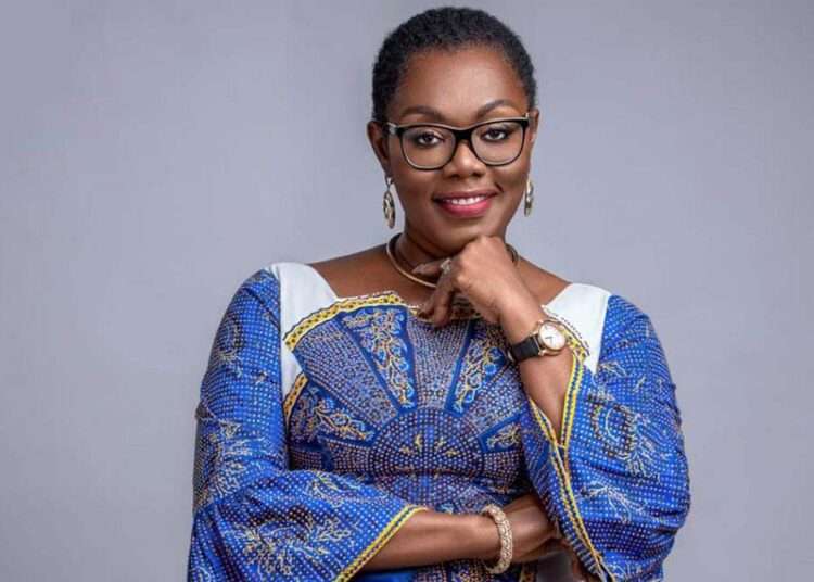 Teaming Up With BOG To Retrieve Funds On Blocked Momo Numbers- Minister Of Communication 1 Ursula Owusu-Ekuful, Minister of Communications and Digitalization