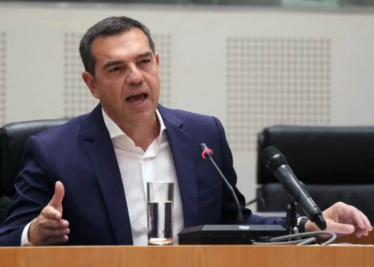 Alexis Tsipras Announces Resignation As Syriza Party Leader 1 Alexis Tsipras, leader of the main opposition leftist Syriza party.