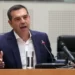 Alexis Tsipras, leader of the main opposition leftist Syriza party.