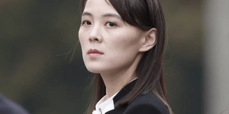 Kim Yo Jong, sister of North Korea's leader Kim Jong Un.