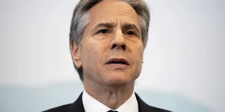 U.S Secretary of State, Antony Blinken.