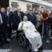 Pope Francis Discharged From Hospital After Abdominal Surgery 11 Pope Francis leaves the Agostino Gemelli University Polyclinic in Rome, Friday, June 16, 2023, nine days after undergoing abdominal surgery.