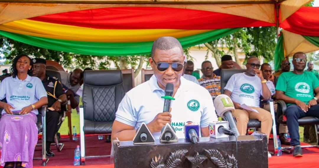 Deputy Minister for Lands and Natural Resources responsible for Mines, George Mireku Duker.