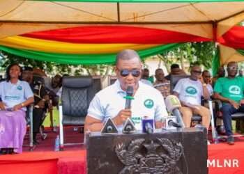 Deputy Minister for Lands and Natural Resources responsible for Mines, George Mireku Duker.