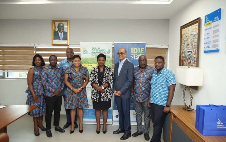 Ghana Exim Bank Hosts Executive Director of the Caribbean Export Development agency 1 exim bank 2