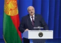 Alexander Lukashenko, Belarusian President.
