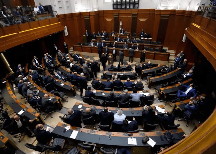 Lebanon’s Parliament Fails In 12th Attempt To Elect President 1 Lebanese lawmakers gather to elect a president at the parliament building in Beirut, Lebanon, Wednesday, June 14, 2023.