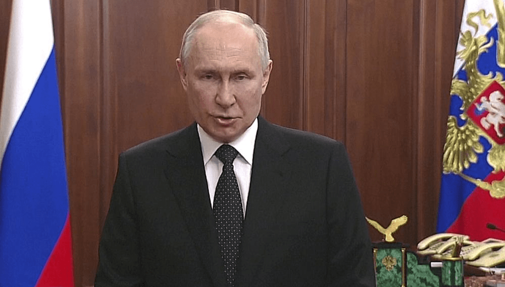 Putin Says He Offered Wagner Troops The Option To Serve As A Single Unit 1 Vladimir Putin, Russian President.