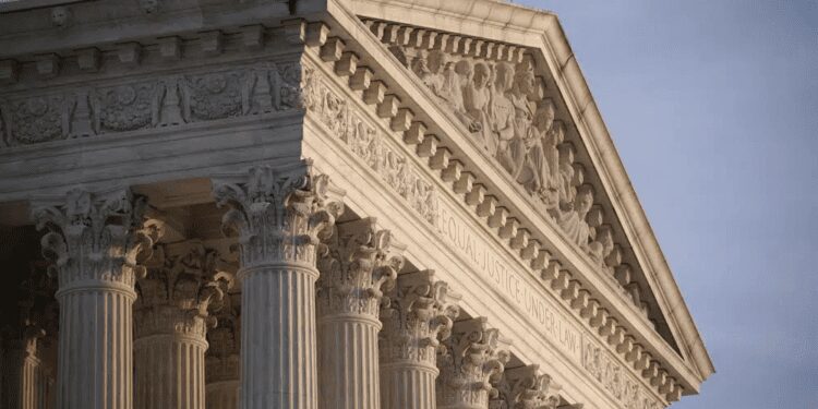 The Supreme Court is seen in Washington, on Nov. 5, 2020.