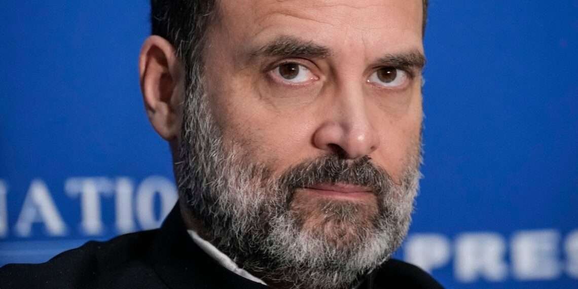 Indian opposition leader, Rahul Gandhi.