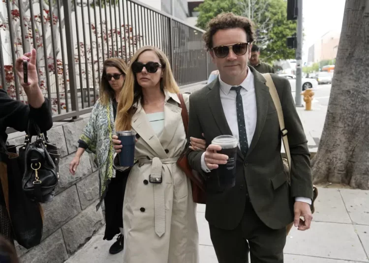 Danny Masterson Convicted Of 2 Counts Of Rape 1 Danny Masterson, right, and his wife Bijou Phillips