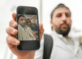 IOM Claims Greece Shipwreck Could Be The Second Deadliest In The Region 5 Kassem Abo Zeed holds up a photograph with his wife, Ezra, who is missing after a fishing boat carrying migrants sank off southern Greece, in the southern port city of Kalamata, Thursday, June 15, 2023.