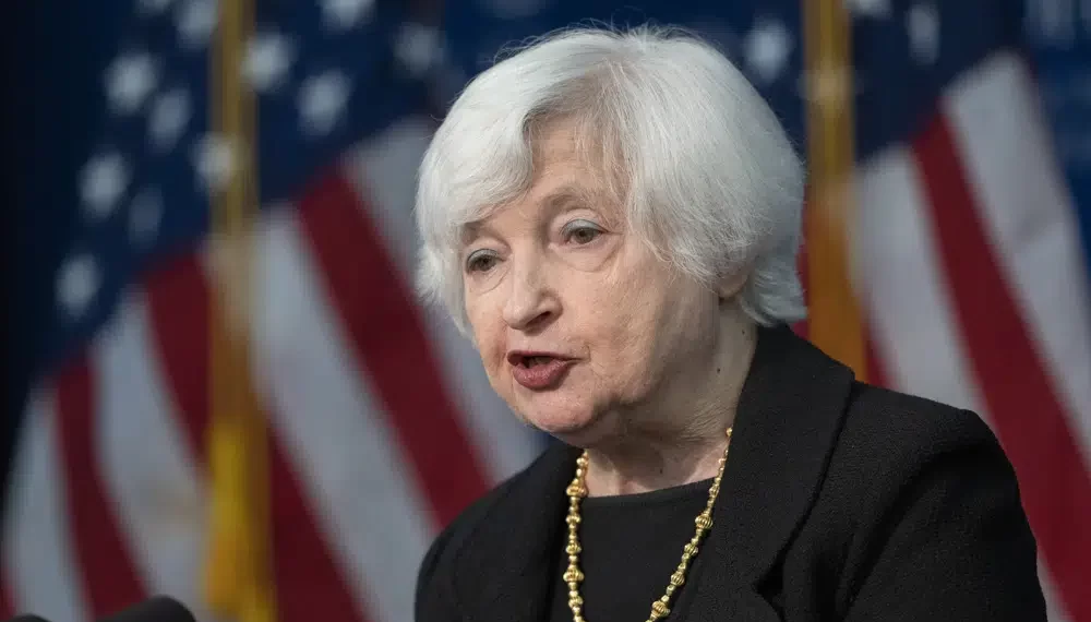 U.S Treasury Secretary, Janet Yellen.
