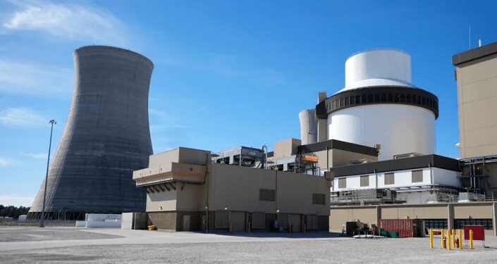 Plant Vogtle Unit 3, First U.S Nuclear Unit Built From Scratch In Decades, Enters Commercial Operation 1 Unit 3’s reactor and cooling tower stand at Georgia Power Co.'s Plant Vogtle nuclear power plant on Jan. 20, 2023, in Waynesboro, Ga.