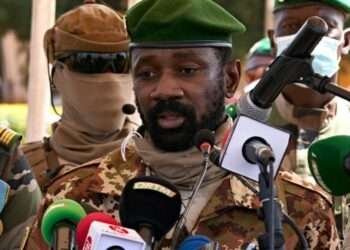 Colonel Assimi Goita, President of Mali.