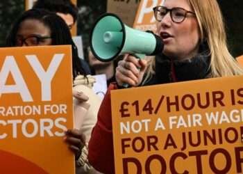 Junior Doctors Strike In England