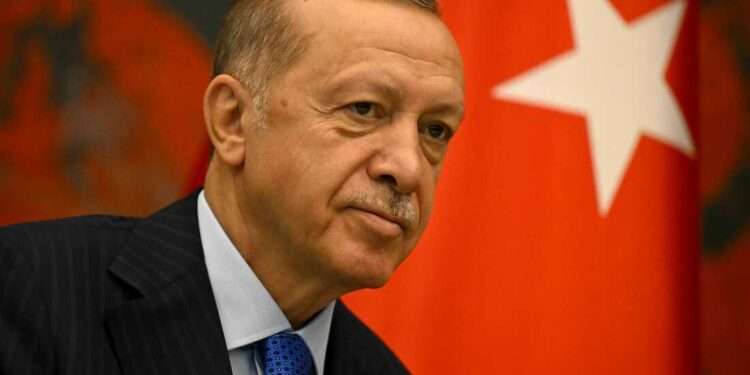 Turkish President Recep Tayyip Erdogan.